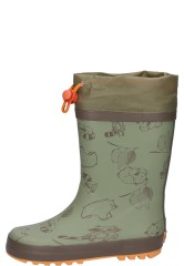 Rubber boot BEAR green for children by Playshoes Rubber boot BEAR green for children by Playshoes