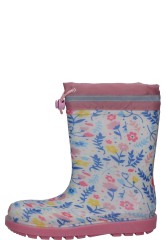 Childrens rubber boots BLUMEN from Playshoes with cuff Childrens rubber boots BLUMEN from Playshoes with cuff