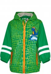 Wind and waterproof rainjacket DINO for children by Pla