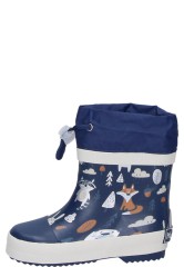 Lined childrens rubber boot WALDTIERE by Playshoes Lined childrens rubber boot WALDTIERE by Playshoes