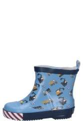 Childrens rubber ankle boot BAUSTELLE by Playshoes Childrens rubber ankle boot BAUSTELLE by Playshoes