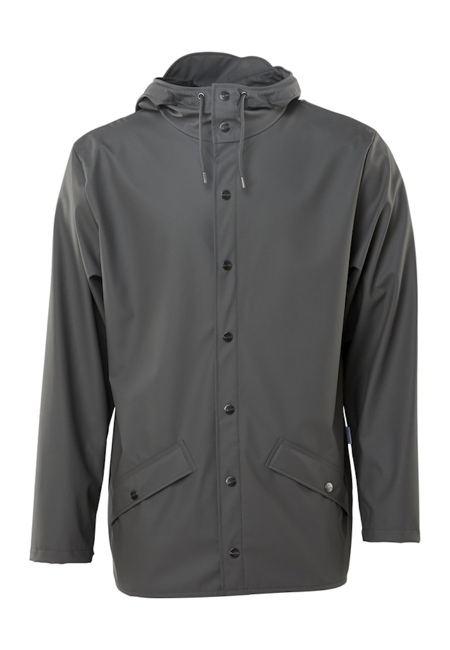 The JACKET from RAINS The classic unisex rain jacket in a casual design
