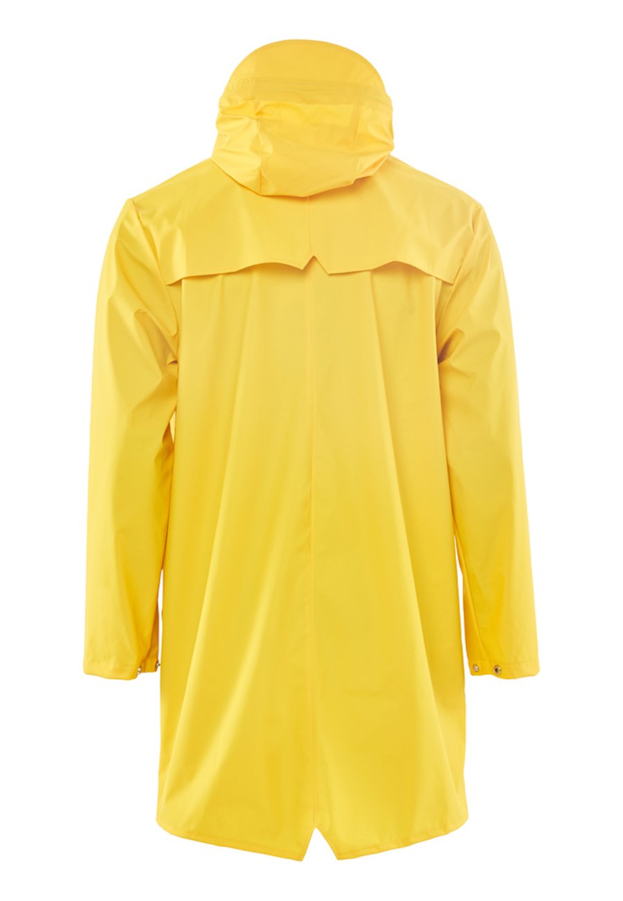 Raincoat Men Classic Yellow Rain Jacket The LONG JACKET From RAINS