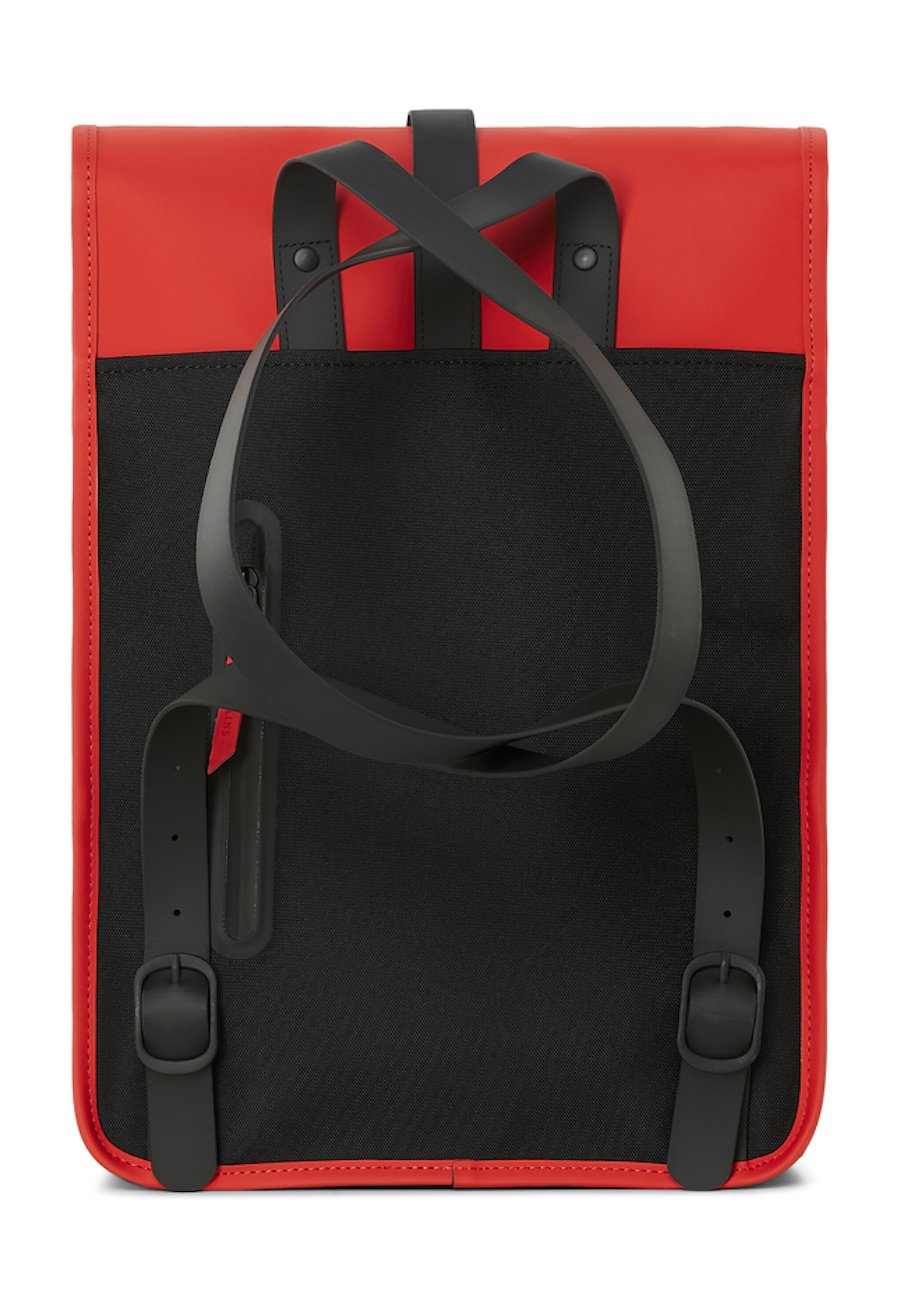 Backpack BACKPACK MINI in the springlike colour red by RAINS Your