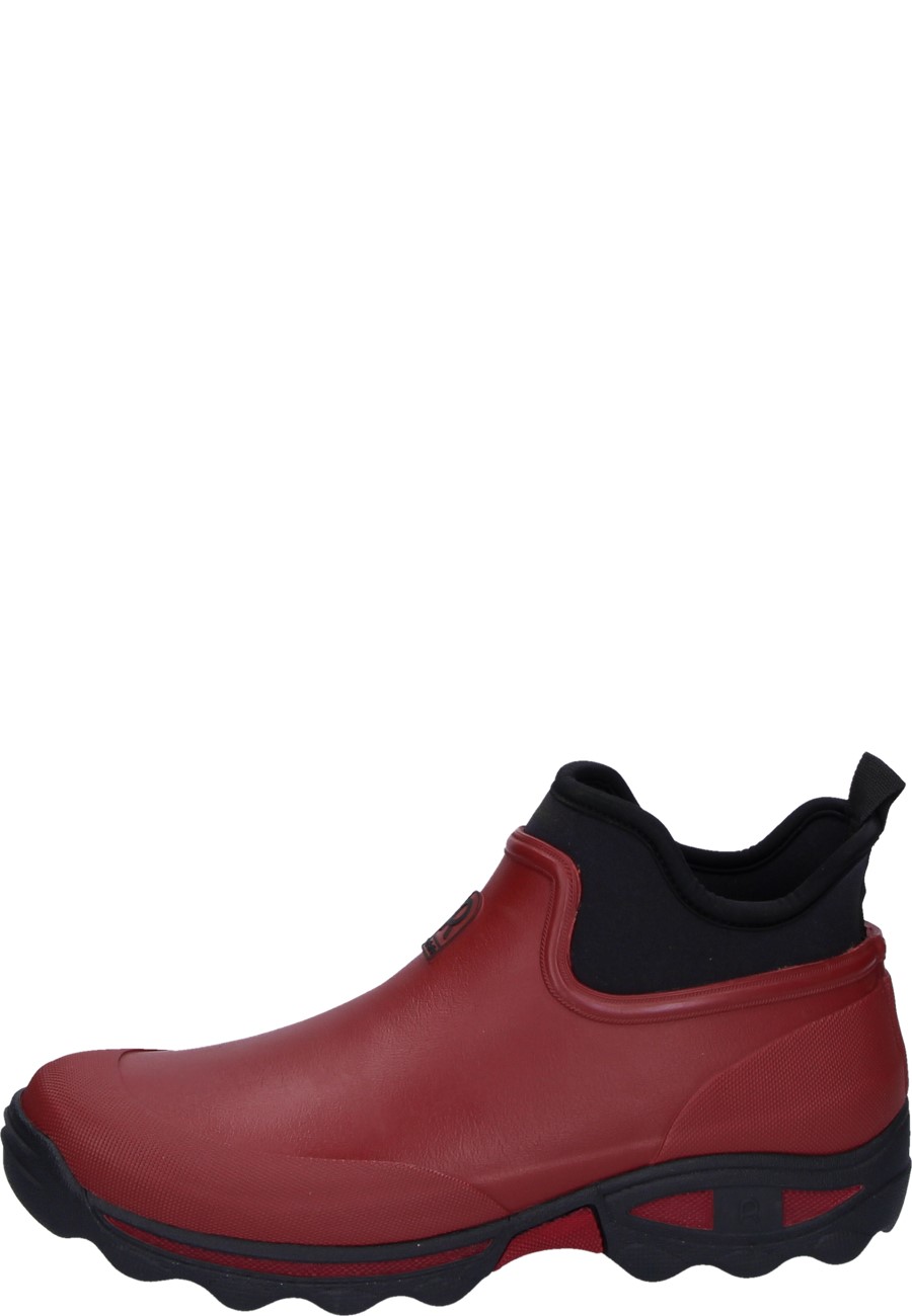 Rubber ankle boots Clean Land Lady prune tabac by Rouch