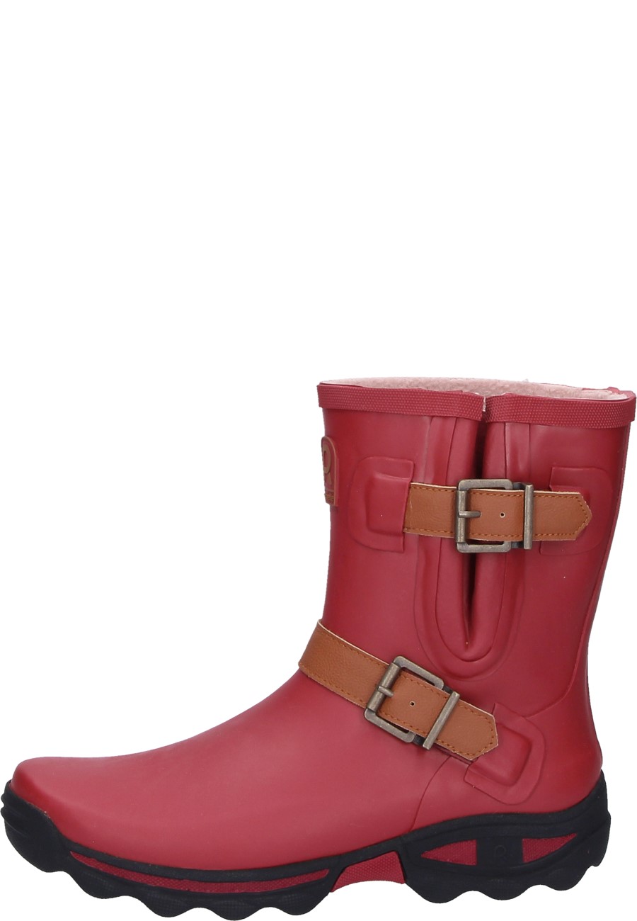 ladies rubber ankle boots