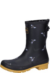 Womens half-high rubber boot BEES black by RAJN