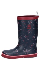 Childrens rubber boots in natural rubber GOJI KIDS Bleu Canard by Rouchette Childrens rubber boots in natural rubber GOJI KIDS Bleu Canard by Rouchette