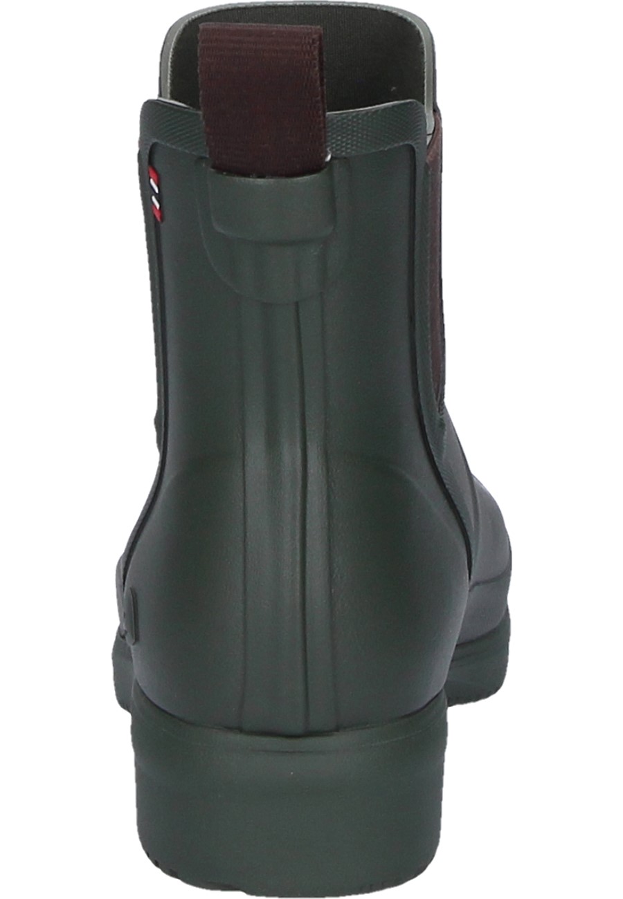 Gyda green rubber ankle boots for women by Viking