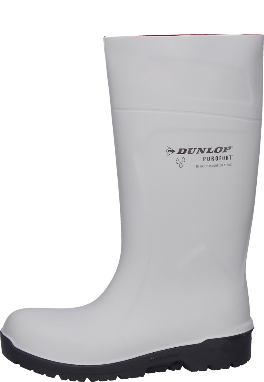 S4 Purofort FoodPro HydroGrip Safety rubber boots white by Dunlop A