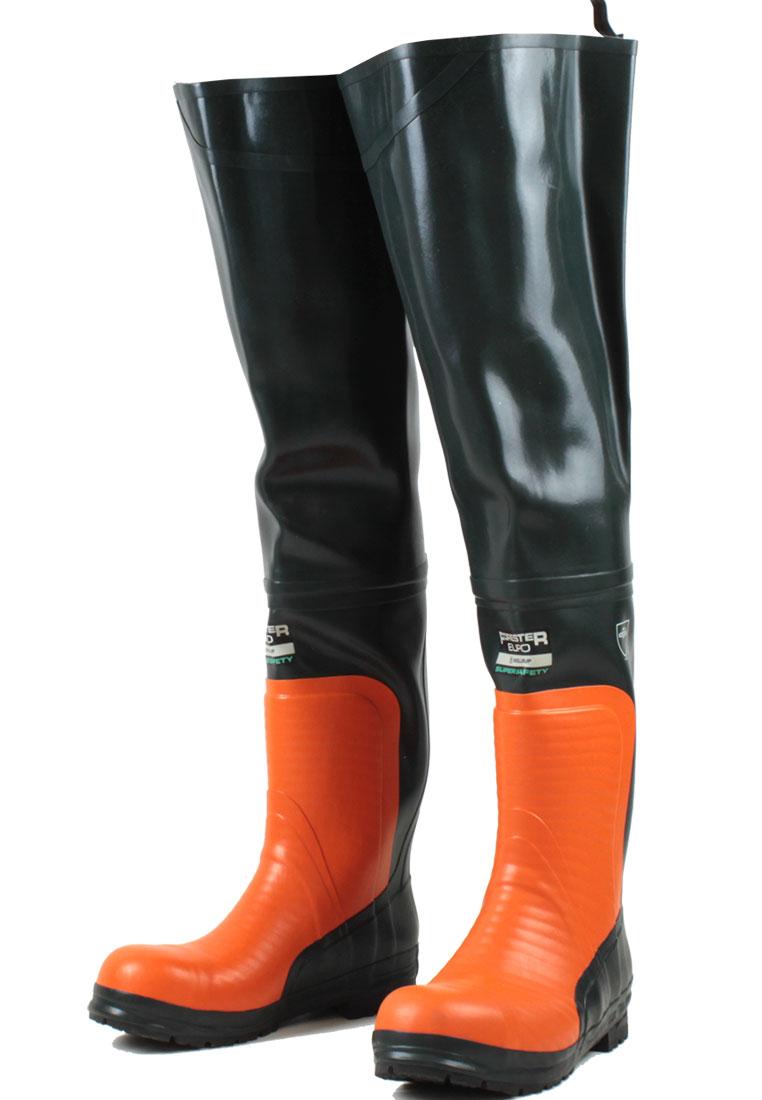 knee high safety boots