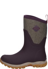 Muckboots halfhigh women's wellington boots ARCTIC SPORT II TALL bordeaux/tweed
