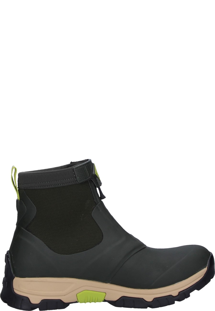 mens ankle high rubber boots