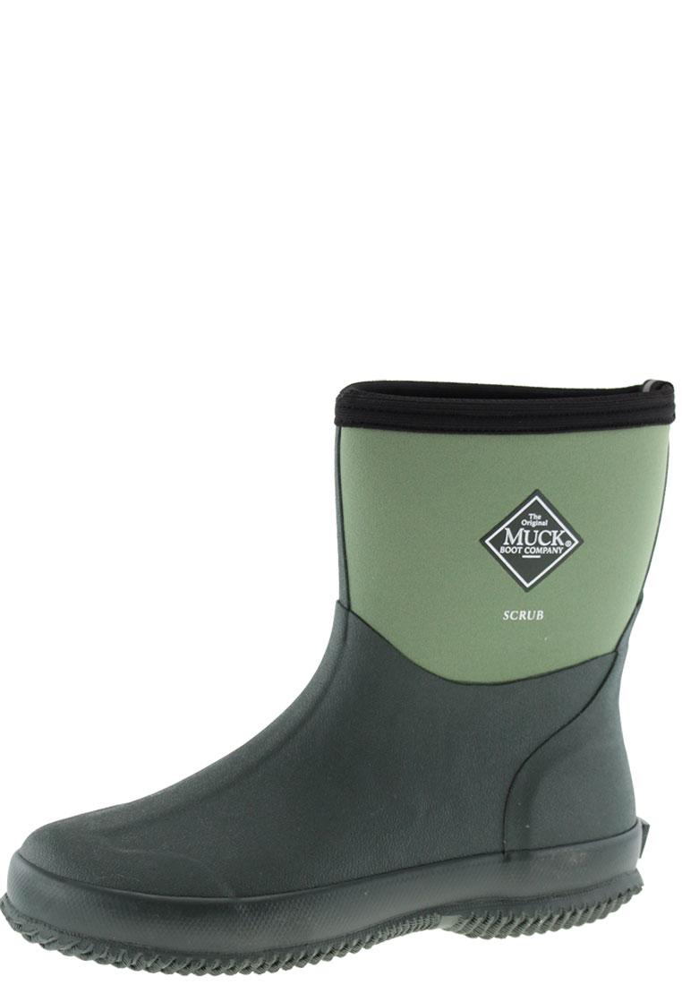 Scrub Moss Ankle Rubber Boots by the Muck Boot Company