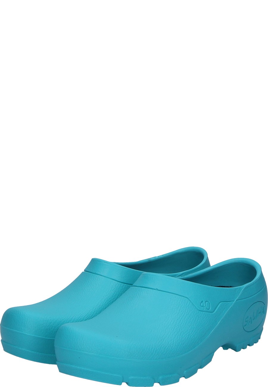 Easy care rubber clogs MULTI CLOG turquoise for women by Saliha