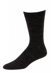 Smooth Knit Socks for Men in black - made of Wool/Polya Smooth Knit Socks for Men in black - made of Wool/Polya