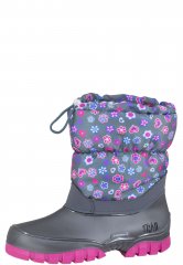 Padded kids rubber boots Maja by Spirale Padded kids rubber boots Maja by Spirale