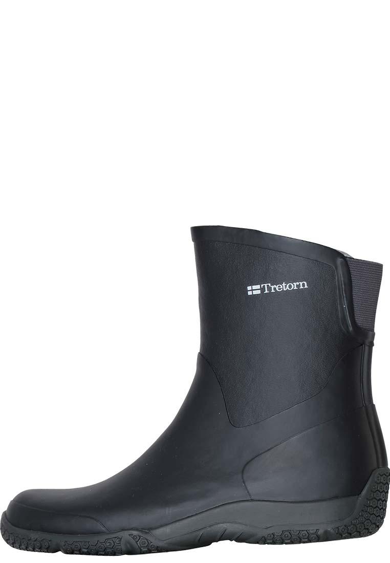 womens black ankle rain boots