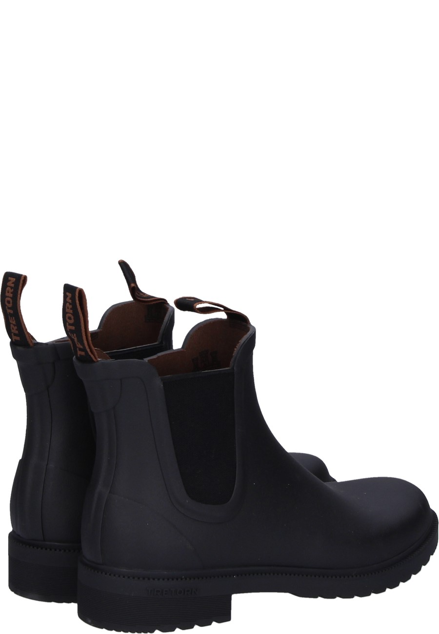 Tretorn Rubber ankle boots CHELSEA CLASSIC black