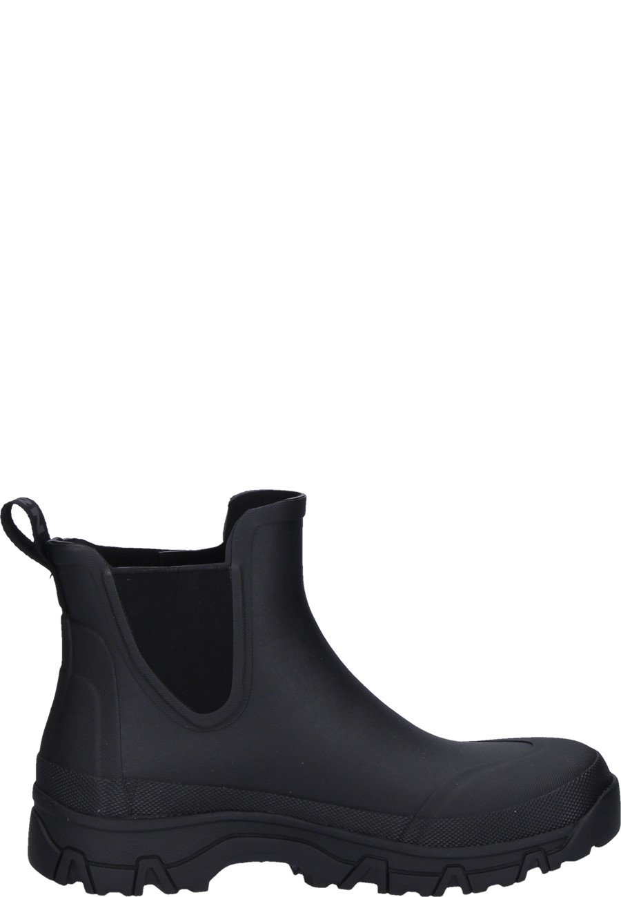 wellington ankle boots GARPA BLACK by Tretorn in coarse boot charm
