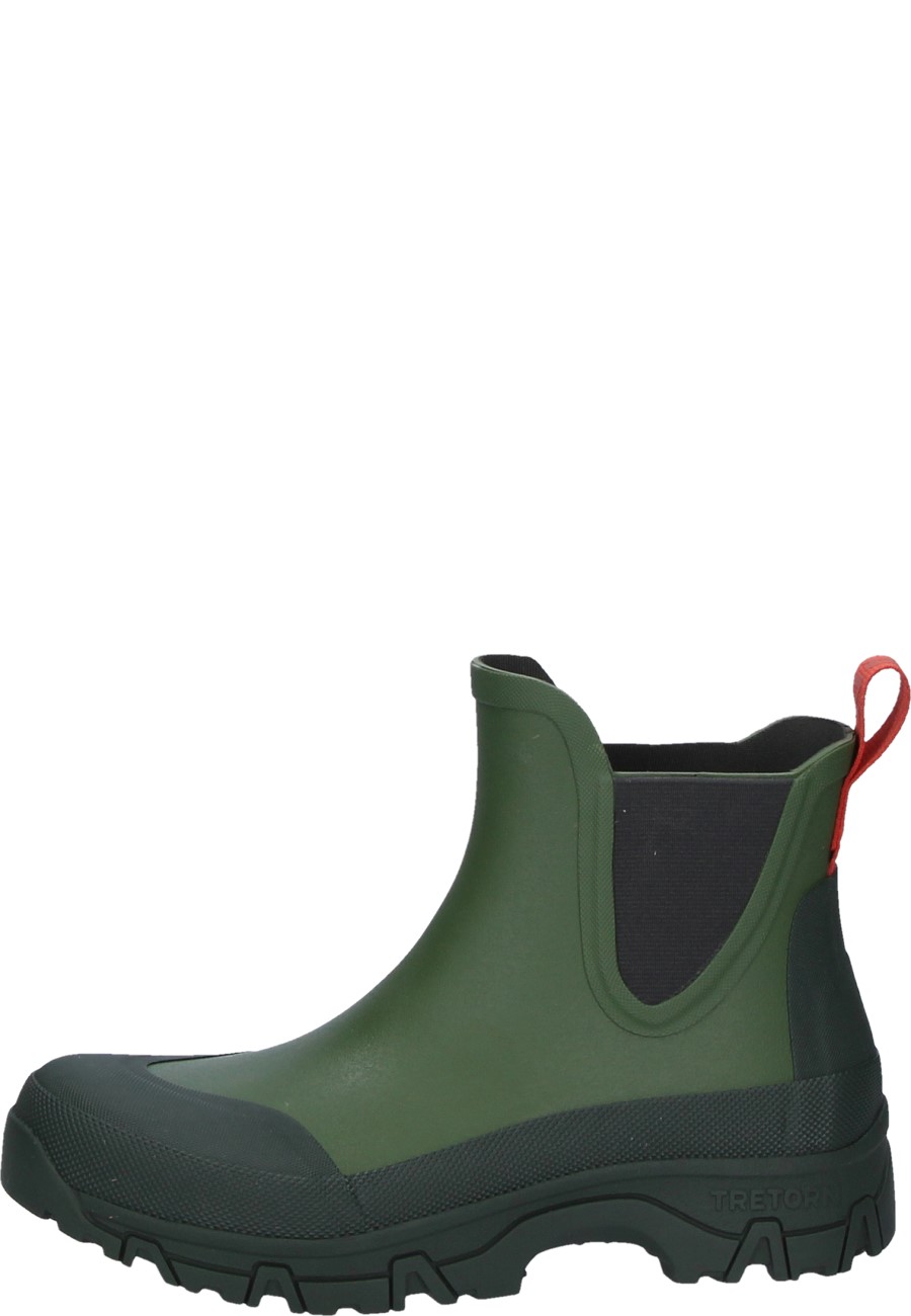 Casual rubber ankle boots for men and women GARPA bronze green by