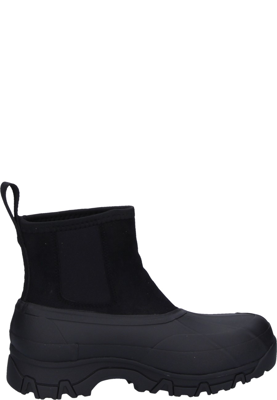 AHUS HYBRID Jet black ankle rubber boots for women by Tretorn