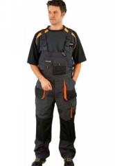 Terratrend Job Robust Work Dungarees in grey Terratrend Job Robust Work Dungarees in grey