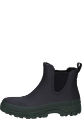 GARPA PILE black rubber ankle boots for men and women b