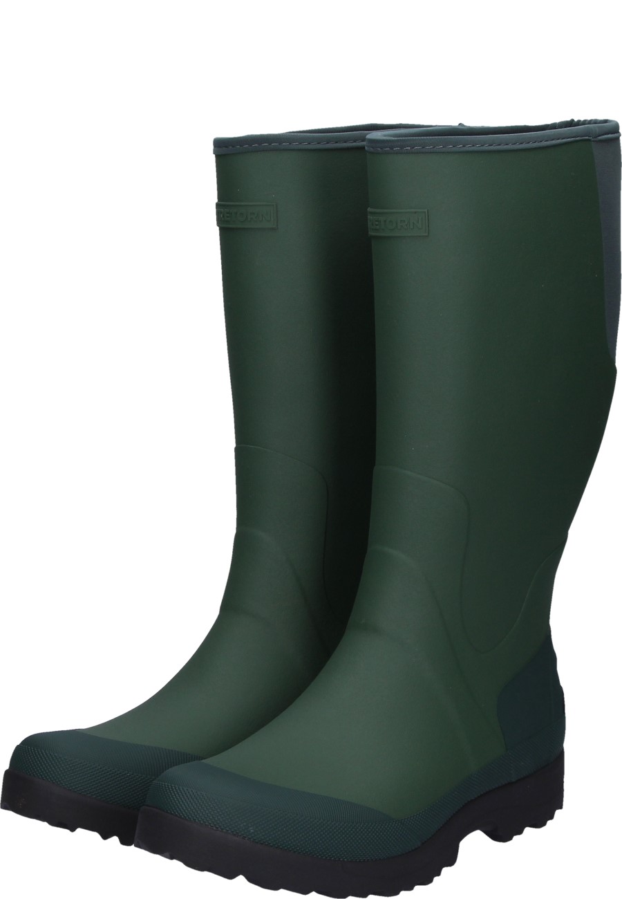 High wellington boot TERRÄNG LUTUM green for men and women by Tretorn