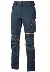 Slimfit work trousers ATOM DEEP BLUE from U-Power | 4-way stretch Slimfit work trousers ATOM DEEP BLUE from U-Power | 4-way stretch
