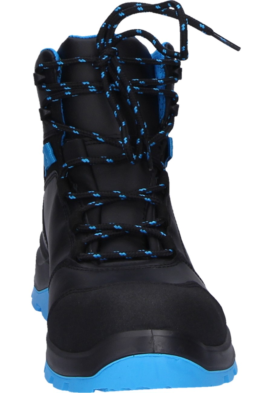 Chaussures De Sécurité Uvex Xenova Mixte – S1, Cuir Véritable – Taille 8 UK (43) – Noir/Bleu