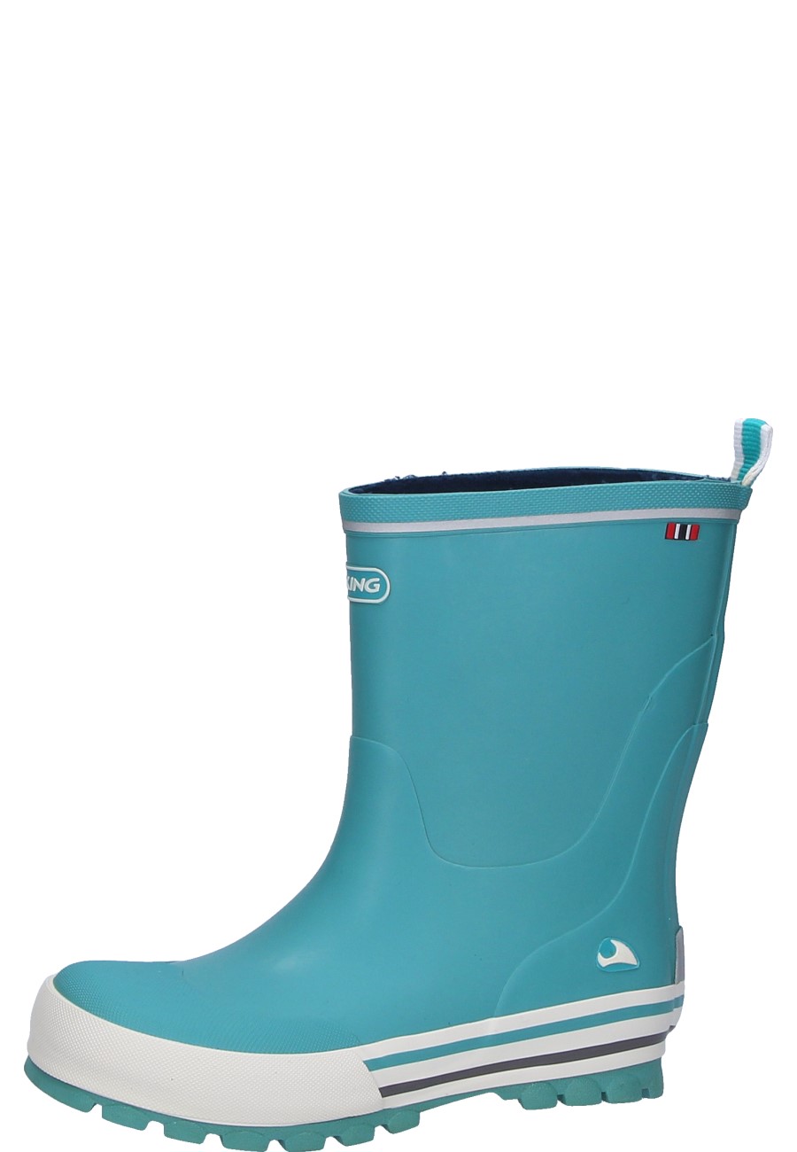 turquoise rain boots