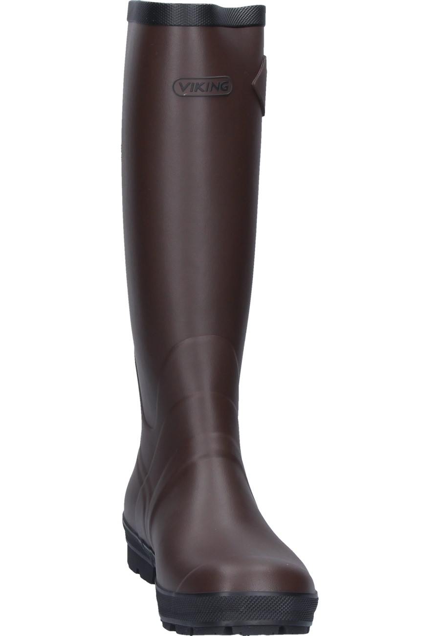 Viking SPORT II Rubber Boots a classic brown Wellington boot made