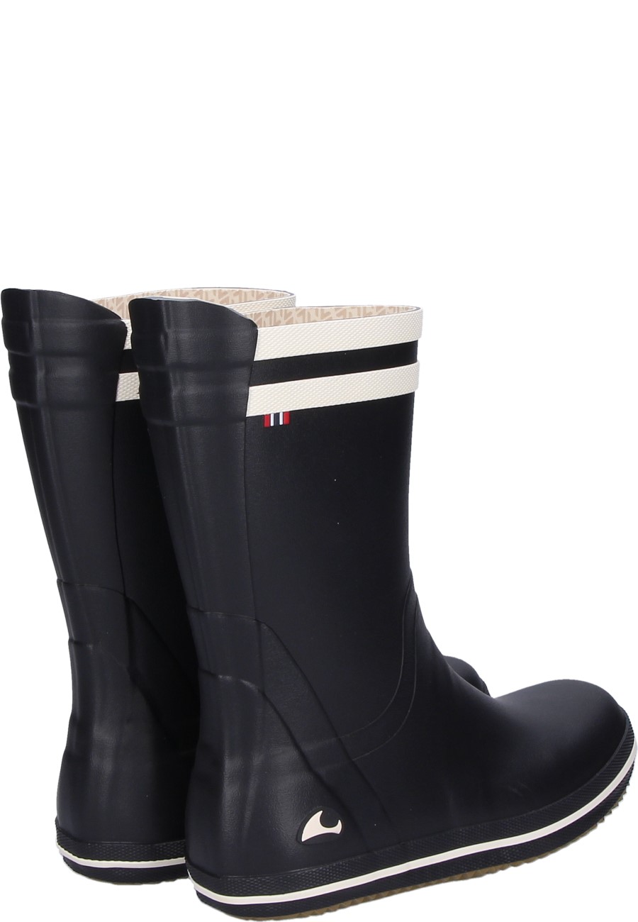 Viking -MATROS navy- Rubber Boots a half-height wel