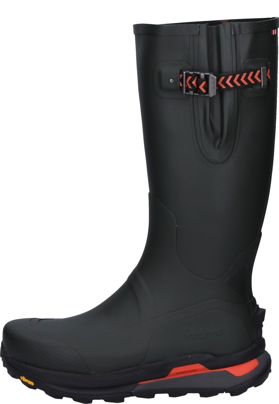 Grubs RAINLINE Wellington Boots - Aubergine Purple, UK Size 5 | Lightweight Rubber Boots With SuperGrip & Comfort Fit - View #7