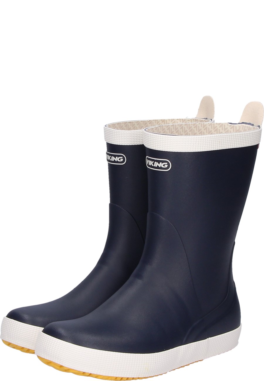 Seilas navy rubber boot by Viking