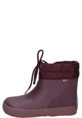 Viking lined barefoot kids rubber boot ALV BAREFOOT WARM grape 