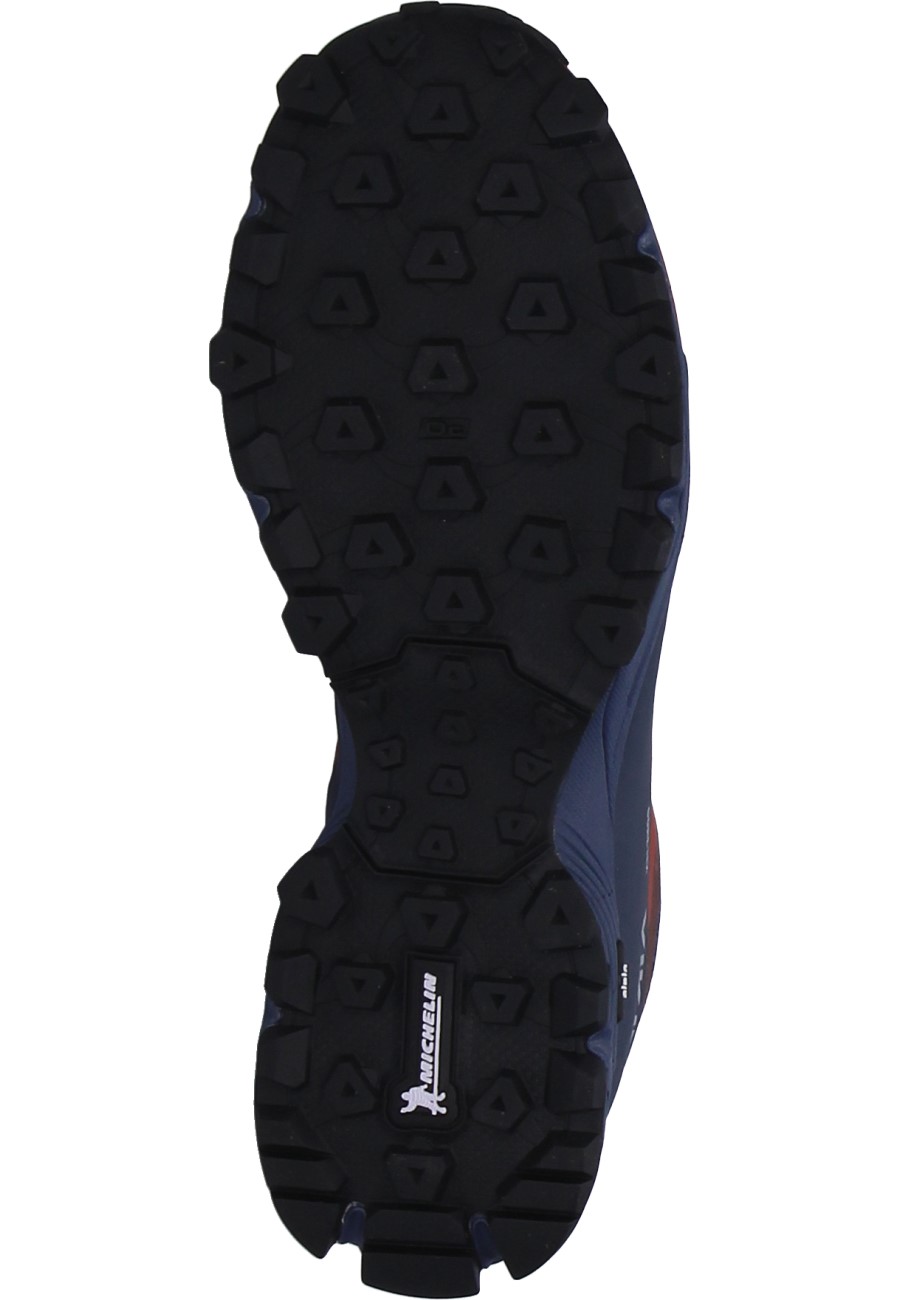 Unisex premium trail running shoe terracotta / navy Viking's ANACONDA