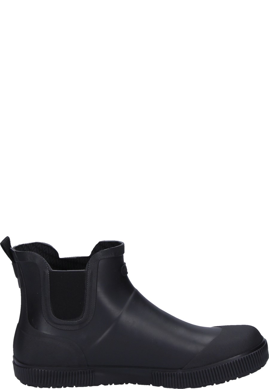 The cool wellington ankle boot PRAISE Black by Viking for women and men