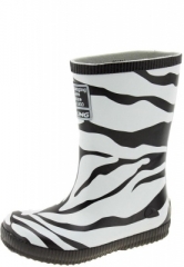 Viking -Classic Indie Zebra - Rubber Boots - a trendy kids welly in a new Zebra 