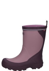 robust childrens rubber boot STORM JUNIOR dusty pink/gr