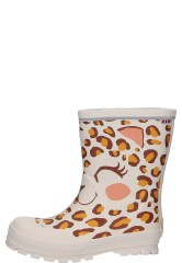 Childrens rubber boots Viking JOLLY PRINT cream