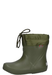 Short rubber boot ALV INDIE OLIV with cuff for children