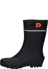 Mid-height wellington boots TOURING 3 black for men and Mid-height wellington boots TOURING 3 black for men and