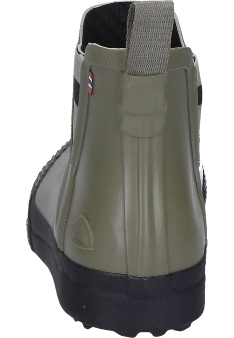 Cool wellington ankle boots EKEBERG olive/black for men and women by Viking