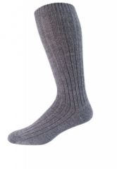 Work Socks in grey by NORDPOL - Virgin Wool/Polyester blend