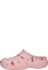 garden clog HORSES from XQ Footwear with horse print garden clog HORSES from XQ Footwear with horse print